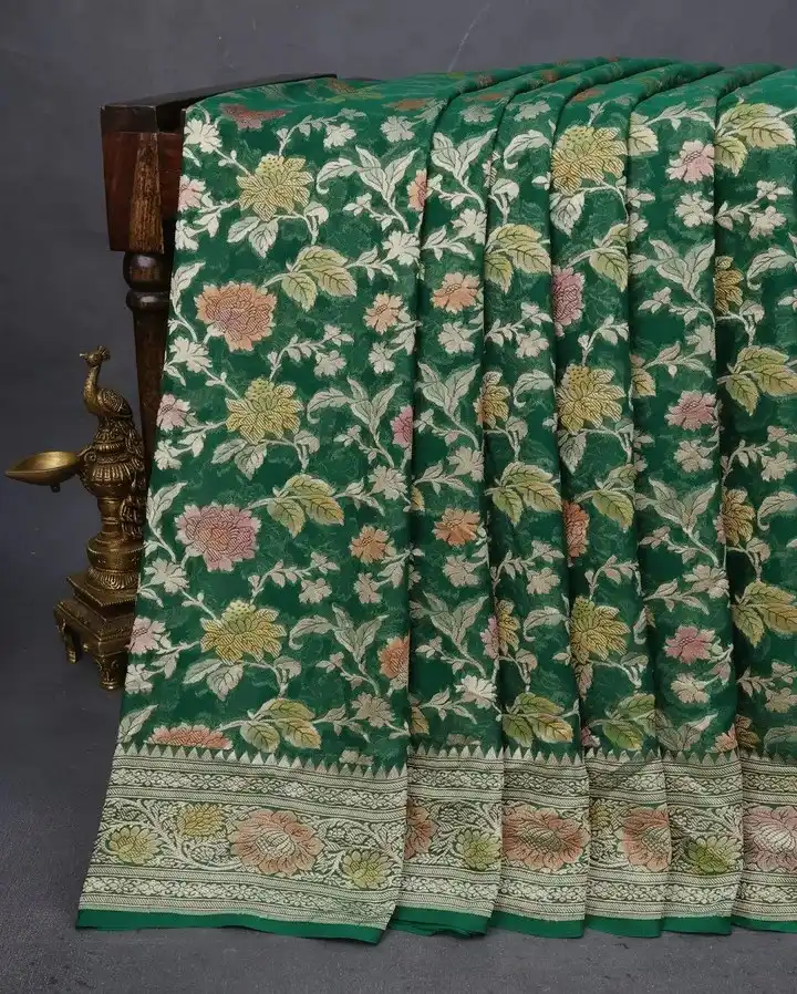 Tanchoi Style Banarasi Saree